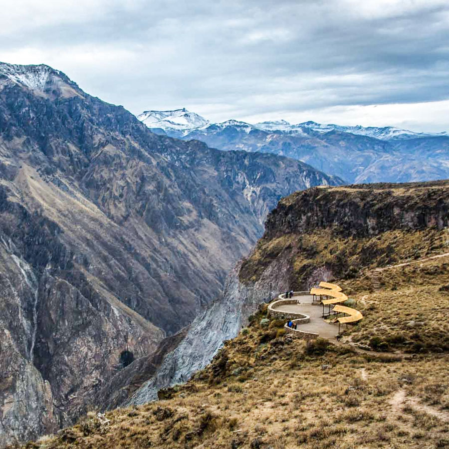 Colca Canyon panoramic view