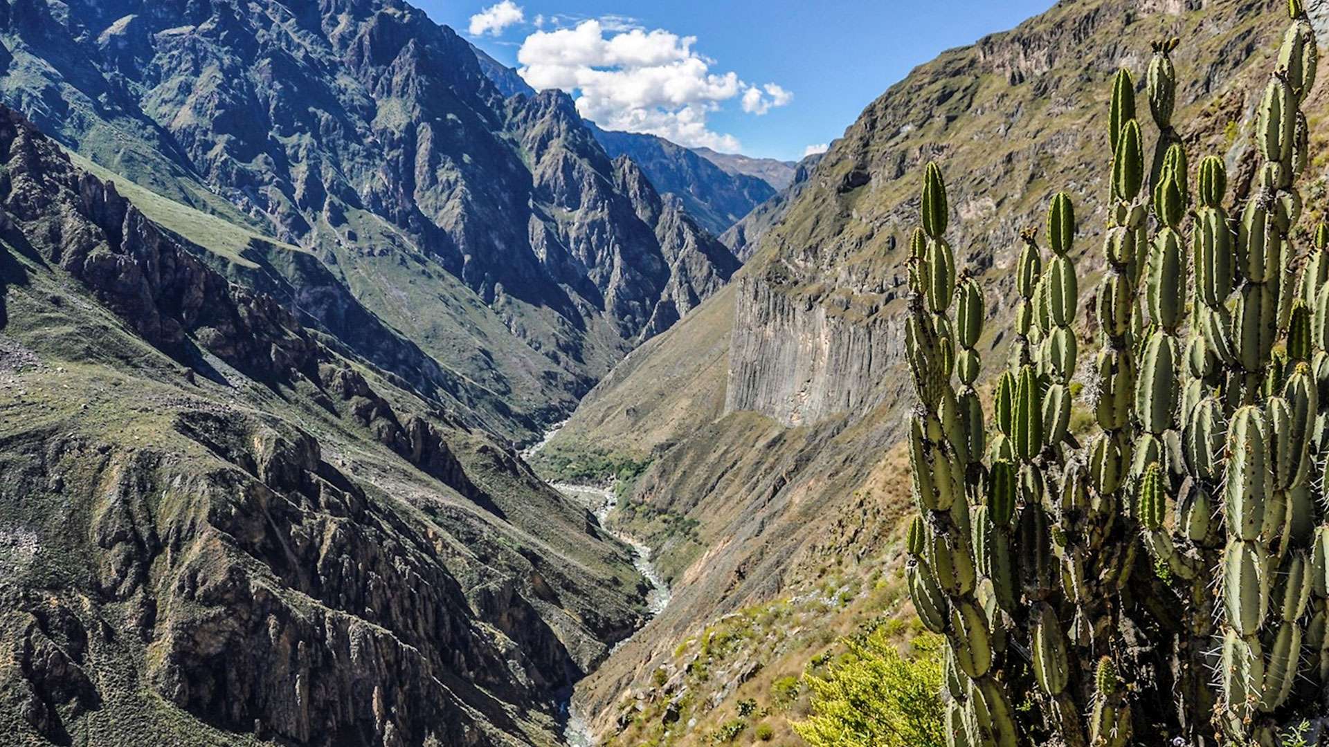 Colca Canyon panoramic view