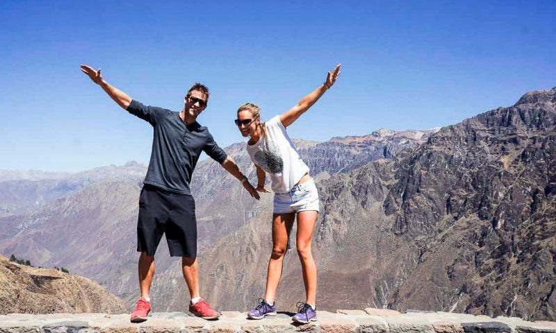 Colca Canyon panoramic view